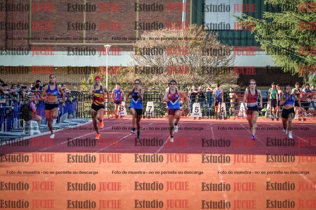 Fotos de los 100 m llanos de mujeres - FINAL