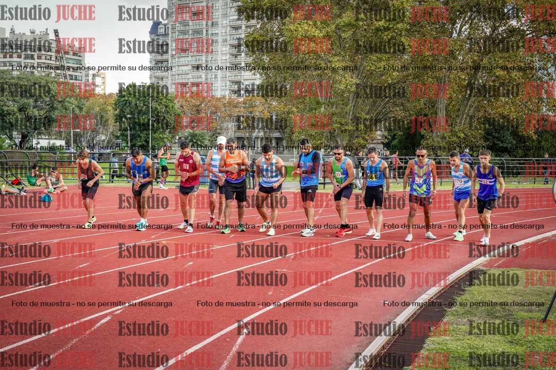 Fotos de los 1500 m llanos de varones