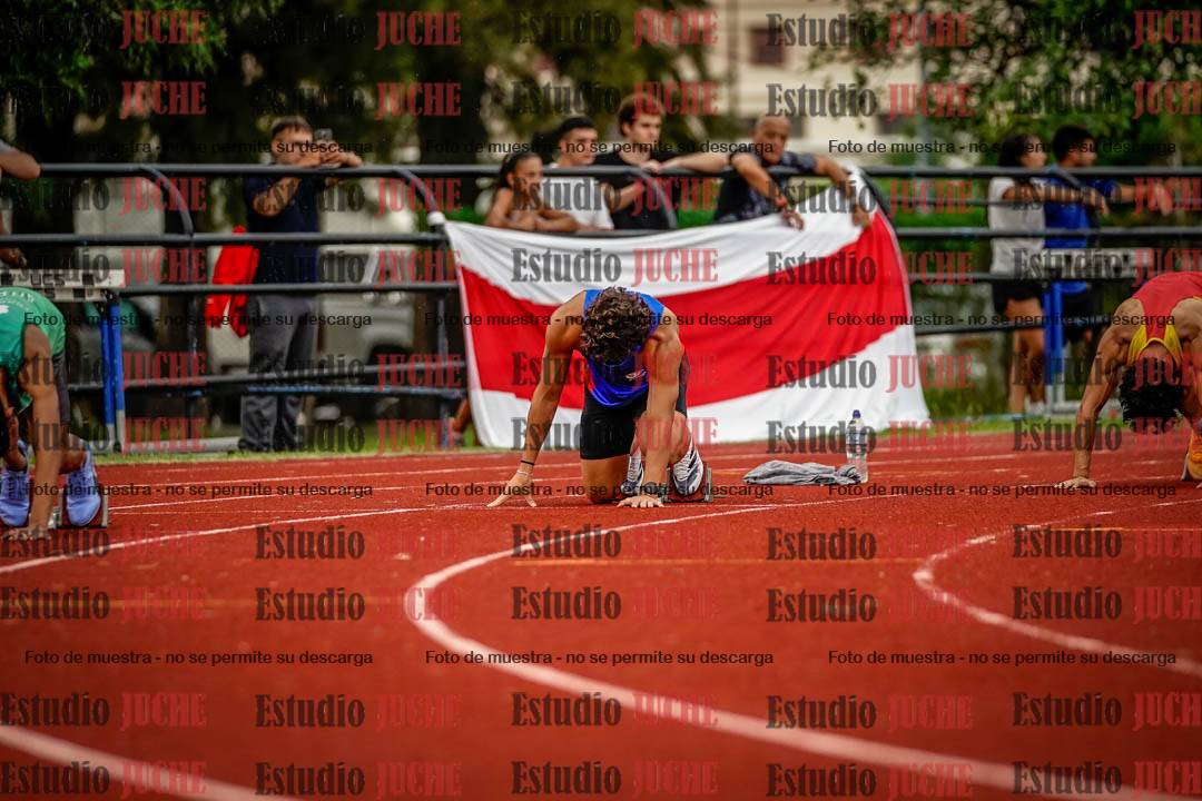 Fotos de los 200 m de varones