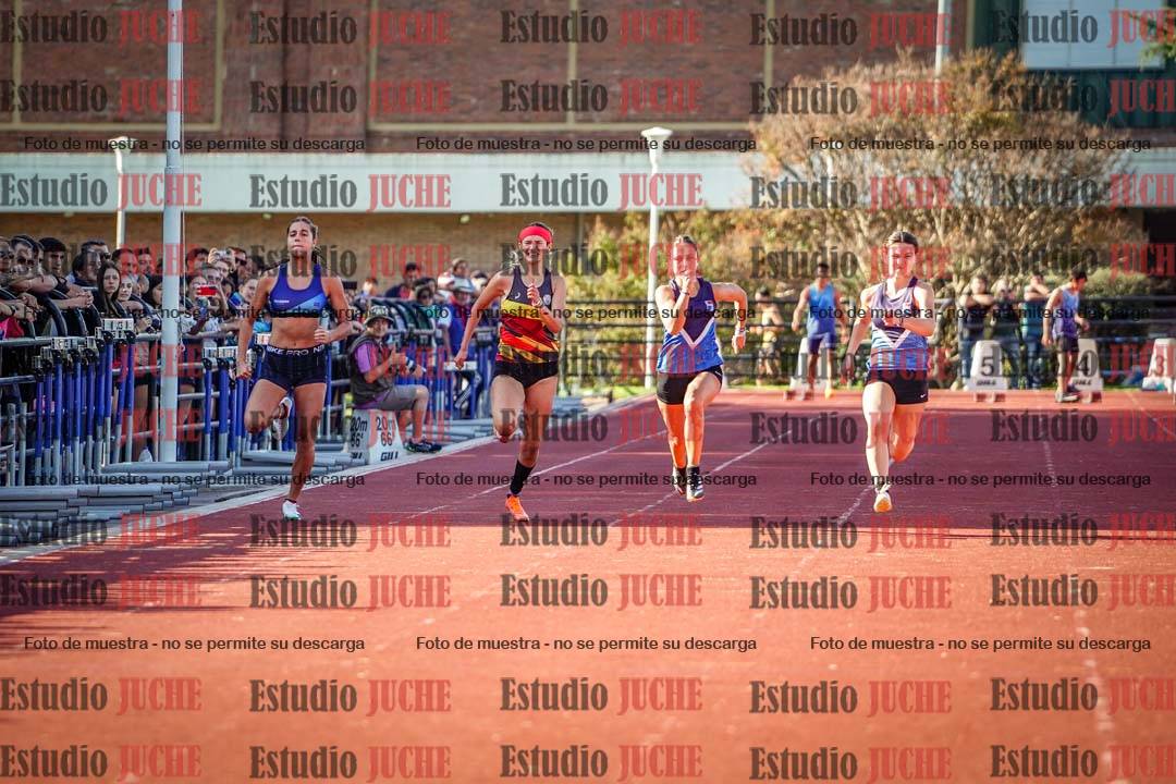Fotos de los 100 m llanos de mujeres - FINAL
