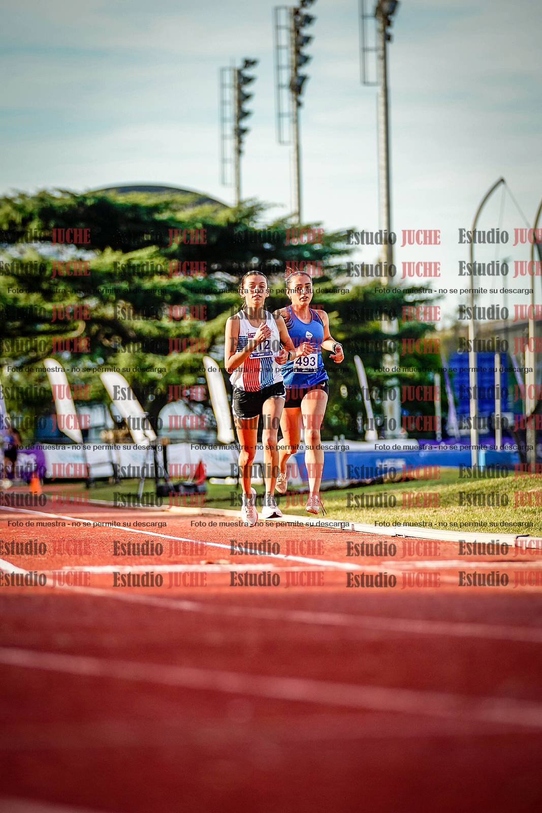 Fotos de los 5000 m de mujeres