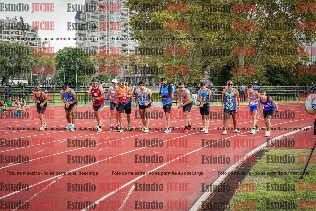 Fotos de los 1500 m llanos de varones