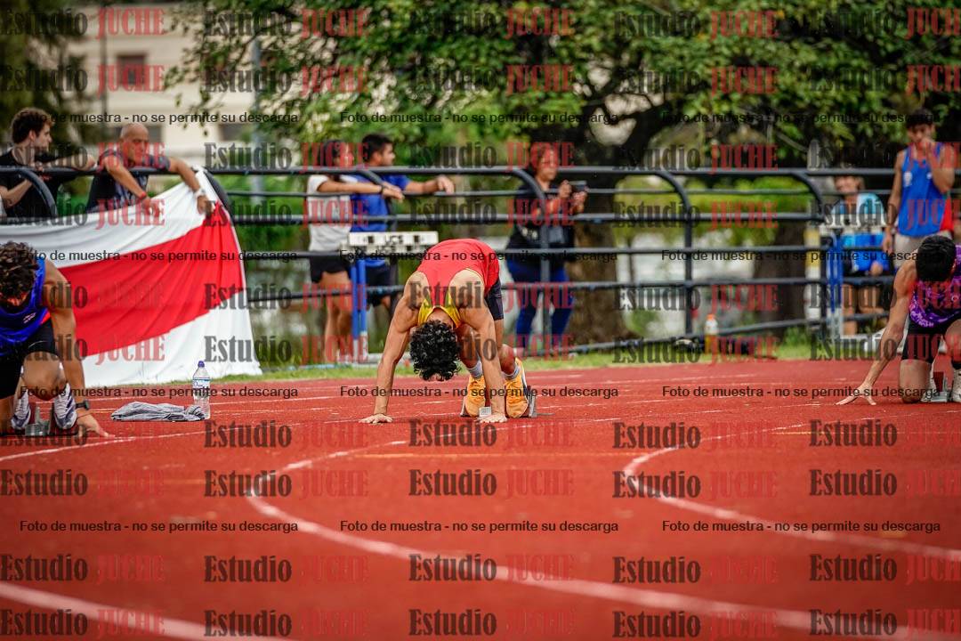 Fotos de los 200 m de varones