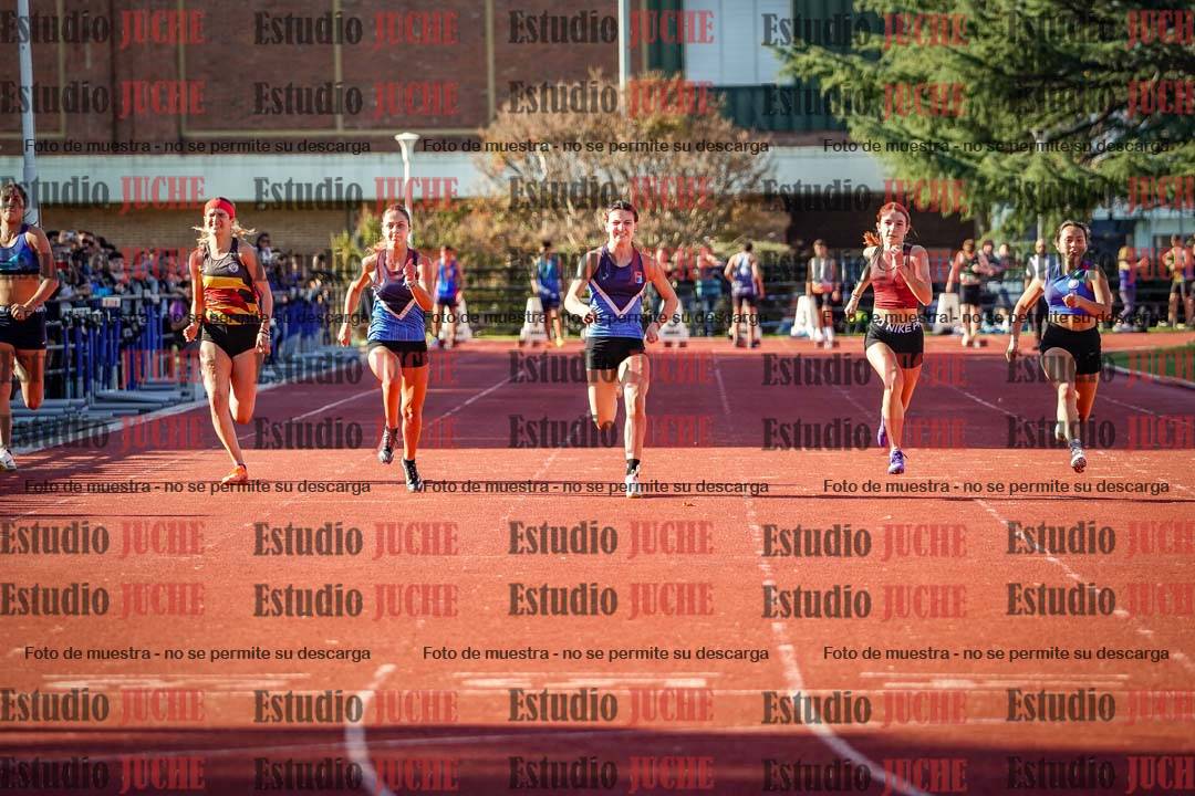 Fotos de los 100 m llanos de mujeres - FINAL