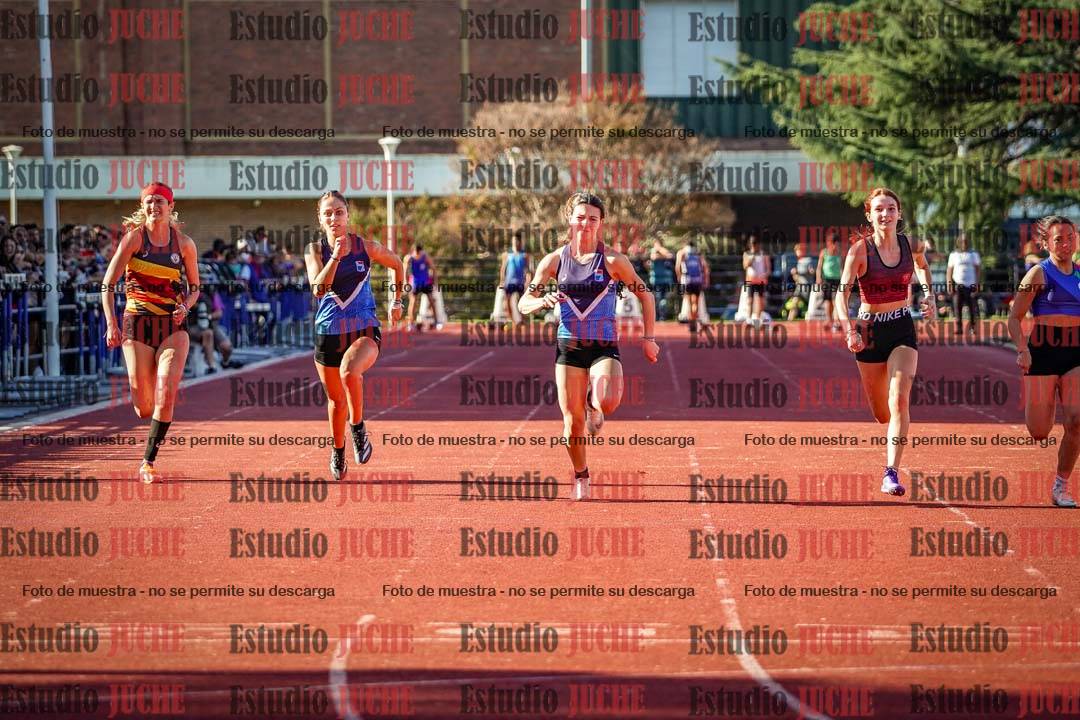 Fotos de los 100 m llanos de mujeres - FINAL
