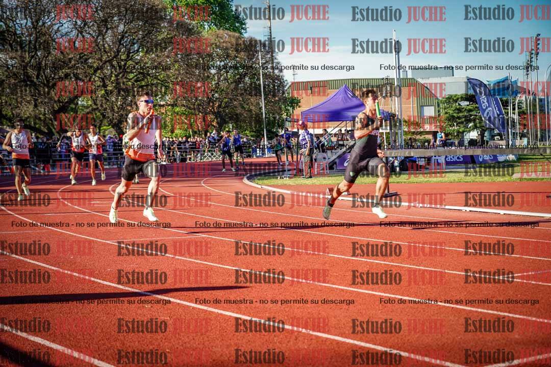 Fotos de las Postas 4x400 m de varones