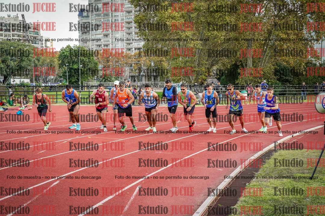 Fotos de los 1500 m llanos de varones