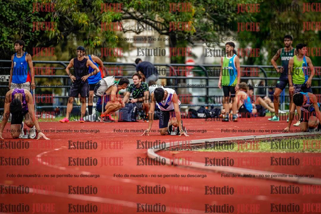 Fotos de los 200 m de varones