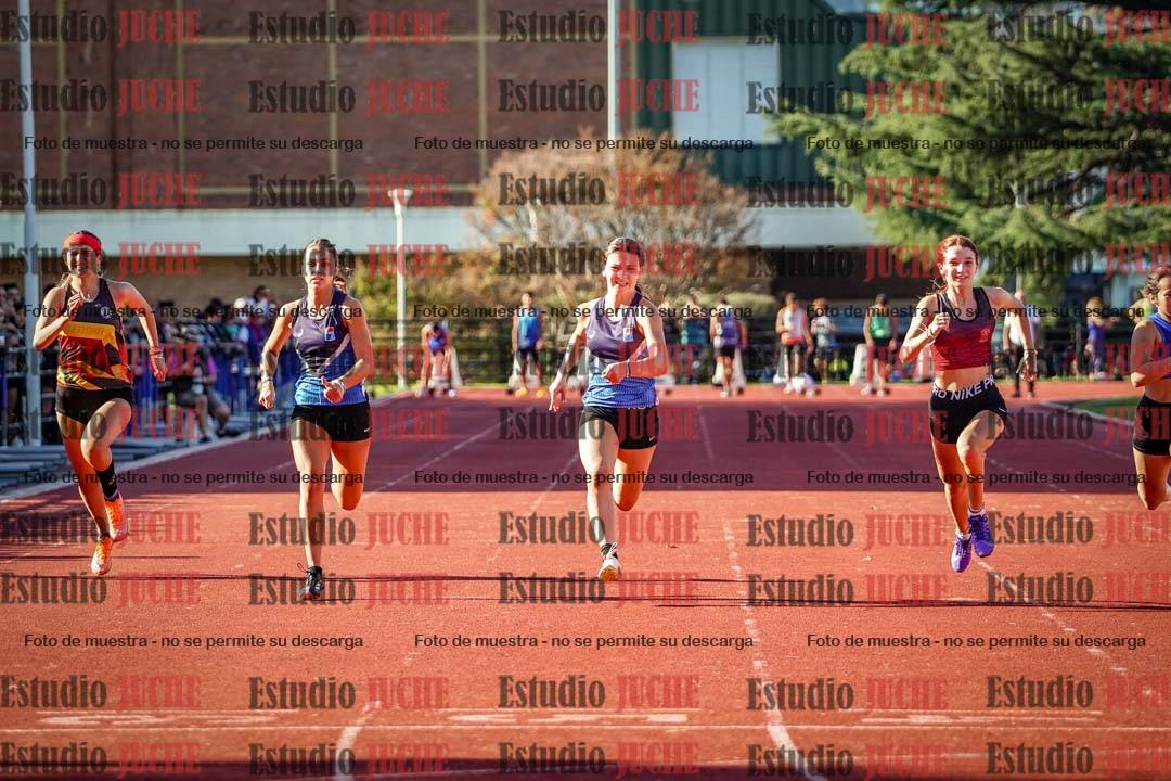 Fotos de los 100 m llanos de mujeres - FINAL