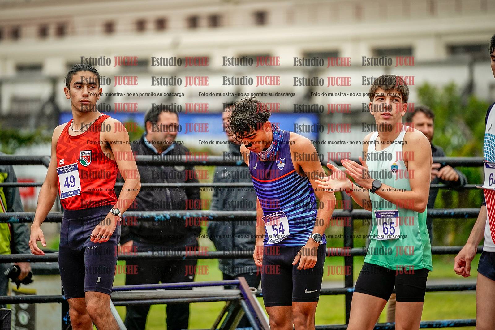 Fotos de los 1500 m llanos de varones