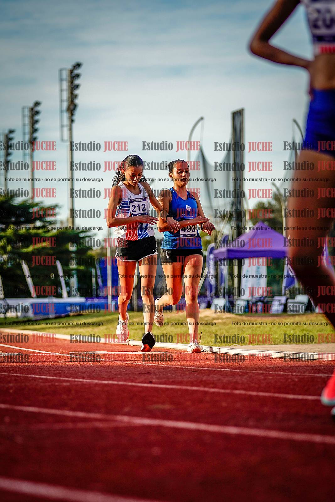 Fotos de los 5000 m de mujeres