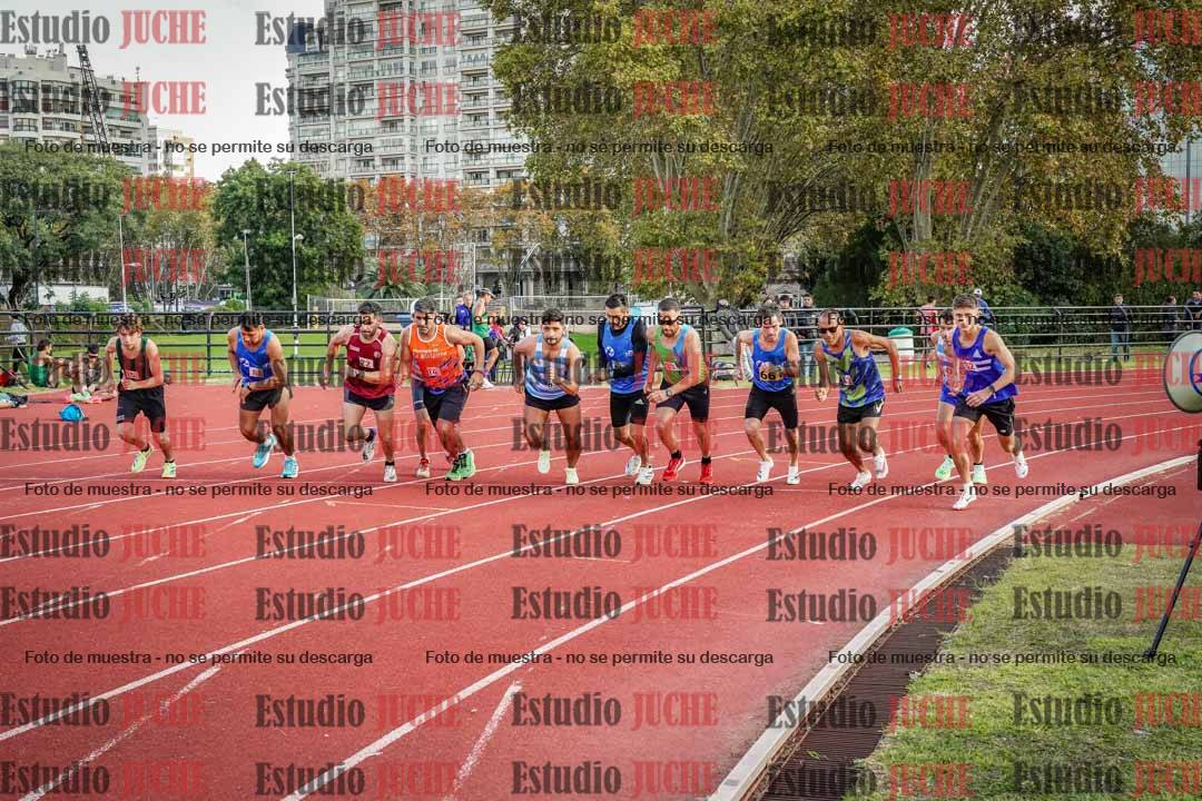 Fotos de los 1500 m llanos de varones