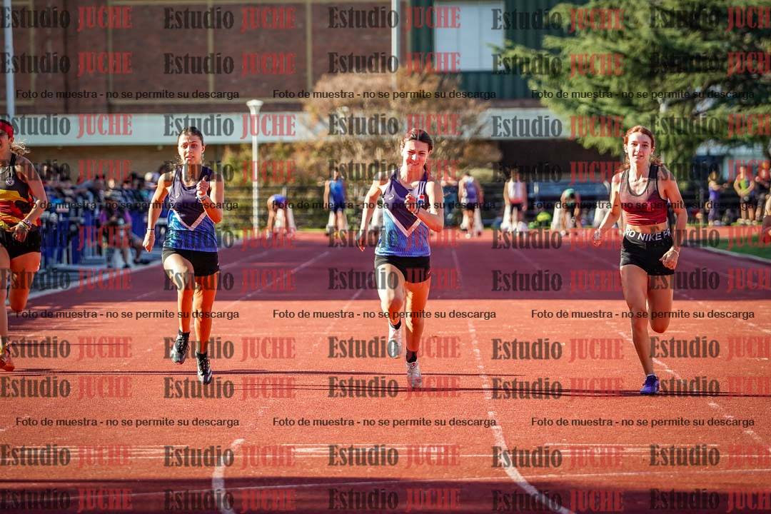 Fotos de los 100 m llanos de mujeres - FINAL
