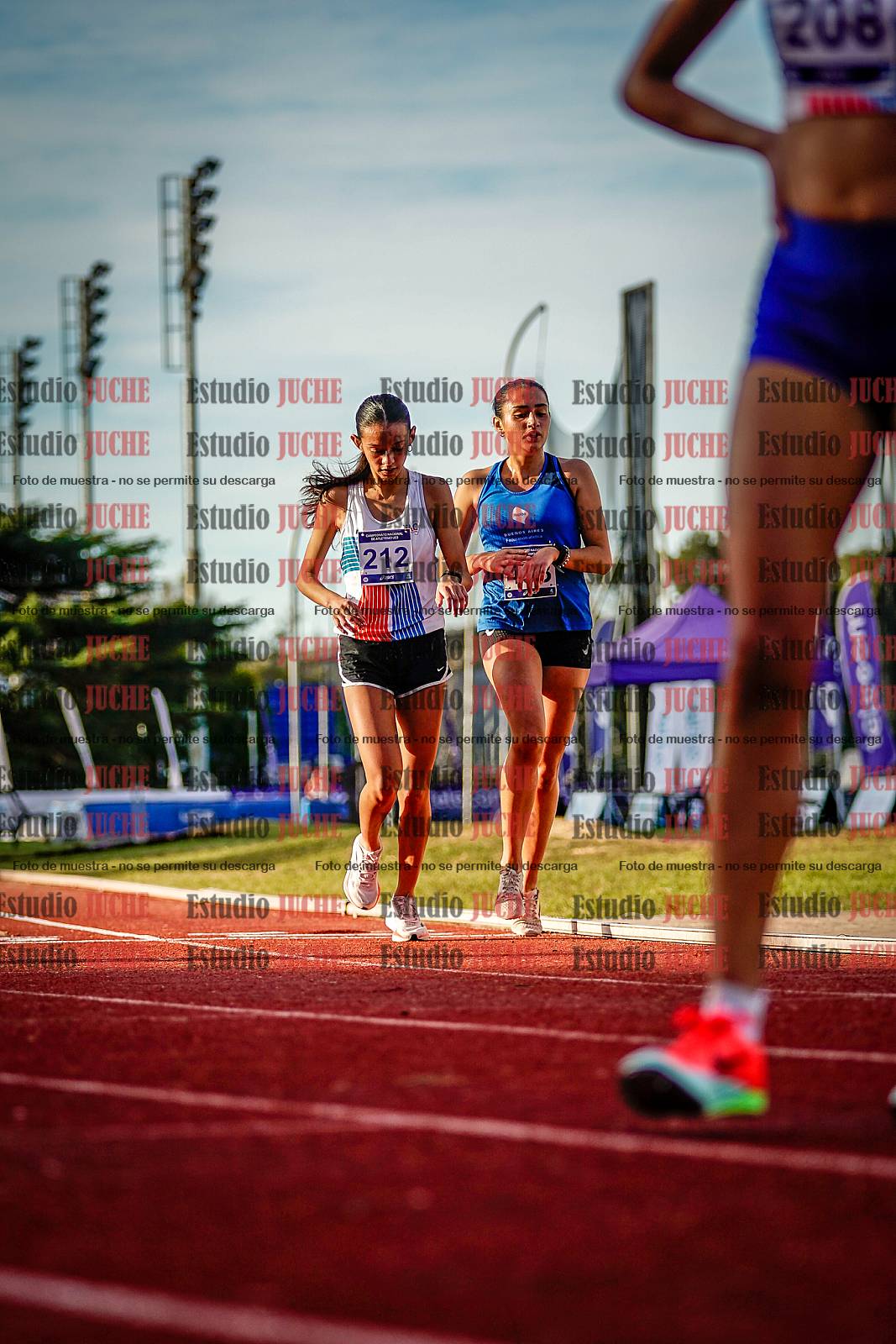 Fotos de los 5000 m de mujeres