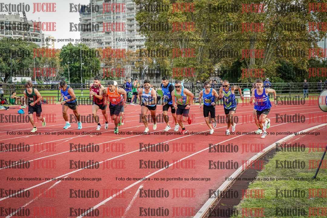 Fotos de los 1500 m llanos de varones