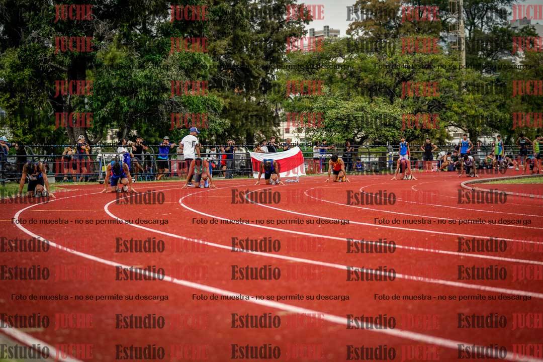 Fotos de los 200 m de varones