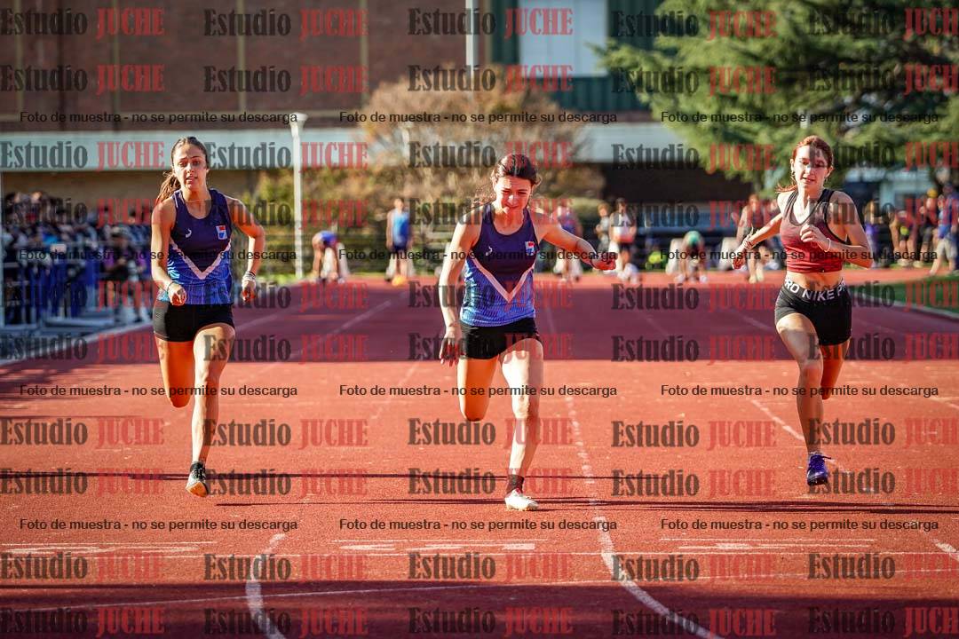 Fotos de los 100 m llanos de mujeres - FINAL