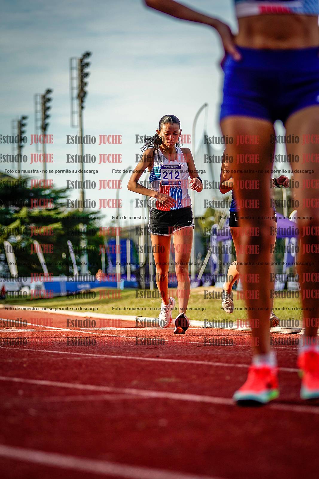 Fotos de los 5000 m de mujeres