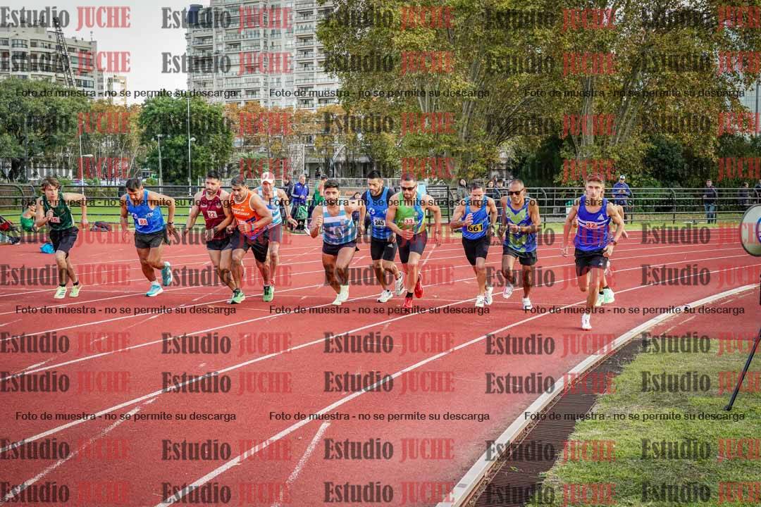 Fotos de los 1500 m llanos de varones