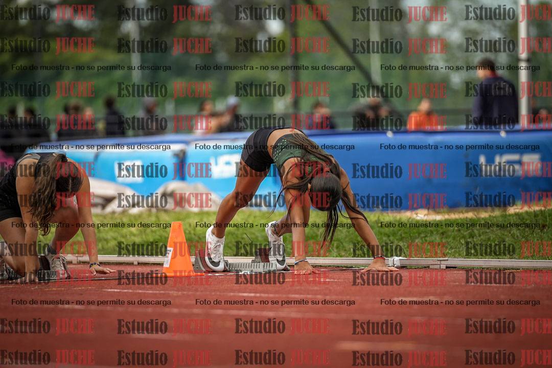Fotos de los 80 m llanos de mujeres