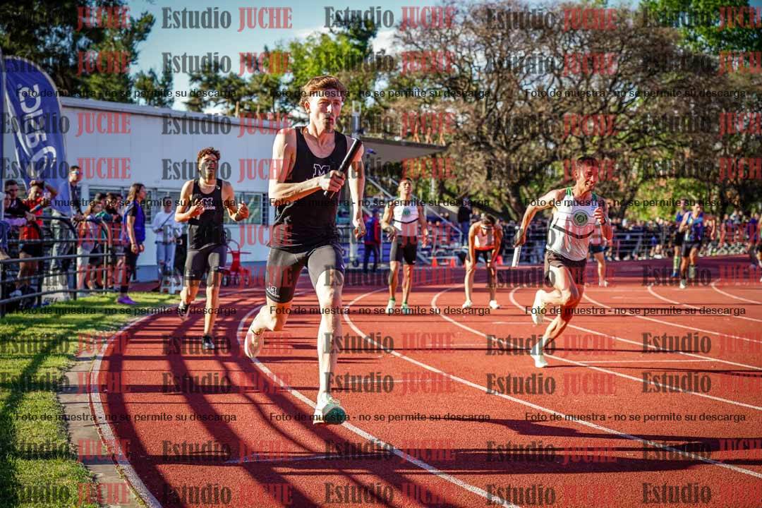 Fotos de las Postas 4x400 m de varones