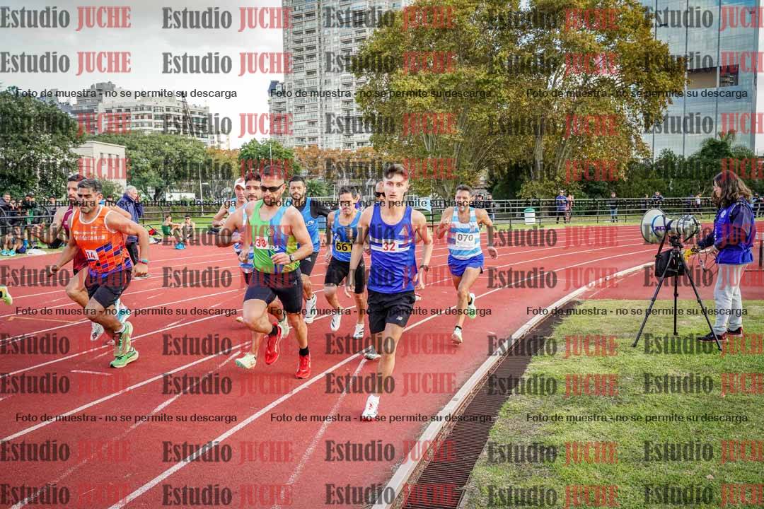 Fotos de los 1500 m llanos de varones