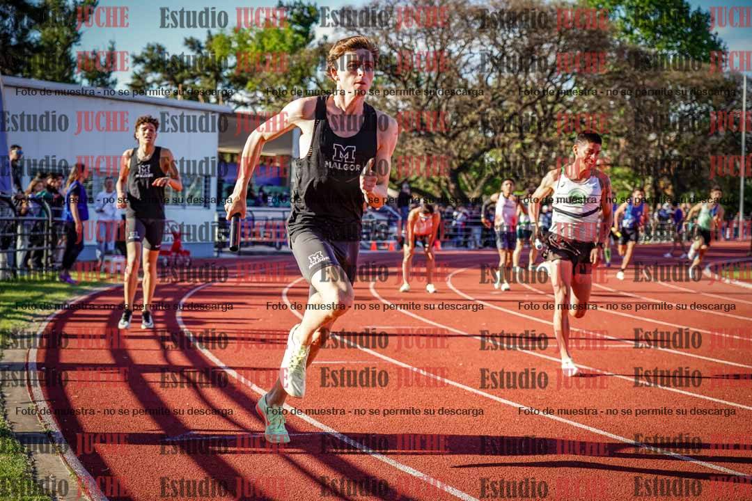Fotos de las Postas 4x400 m de varones