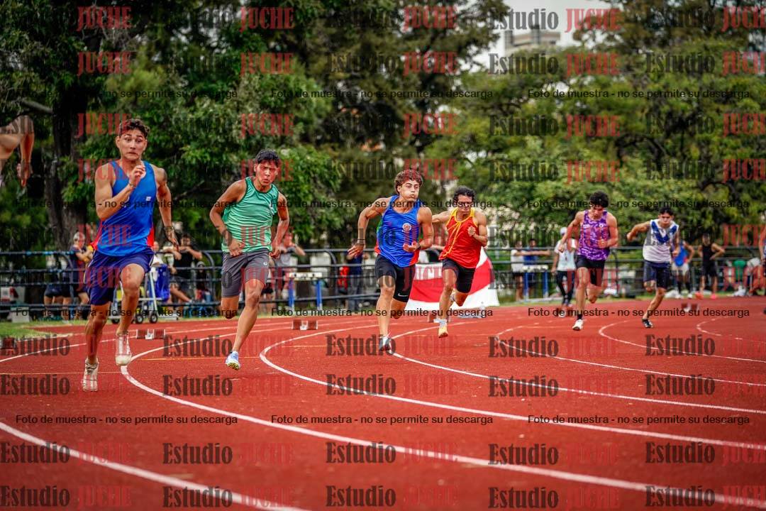 Fotos de los 200 m de varones
