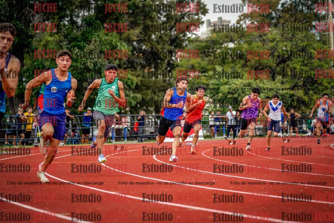 Fotos de los 200 m de varones
