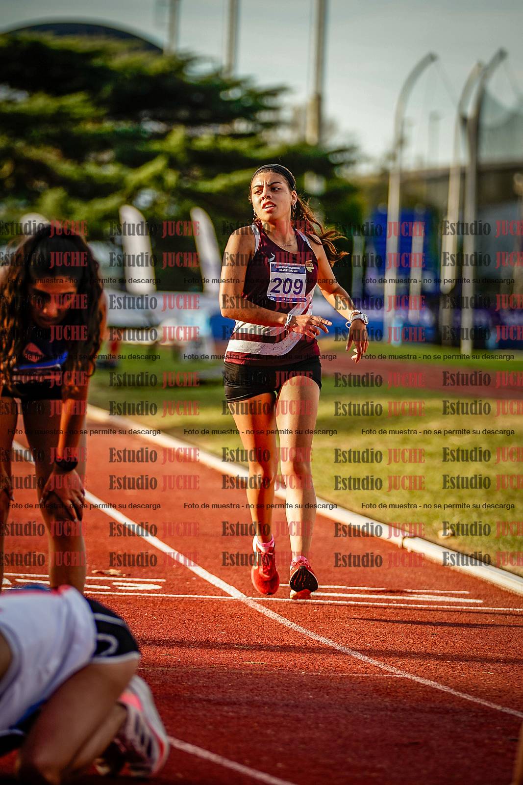 Fotos de los 5000 m de mujeres