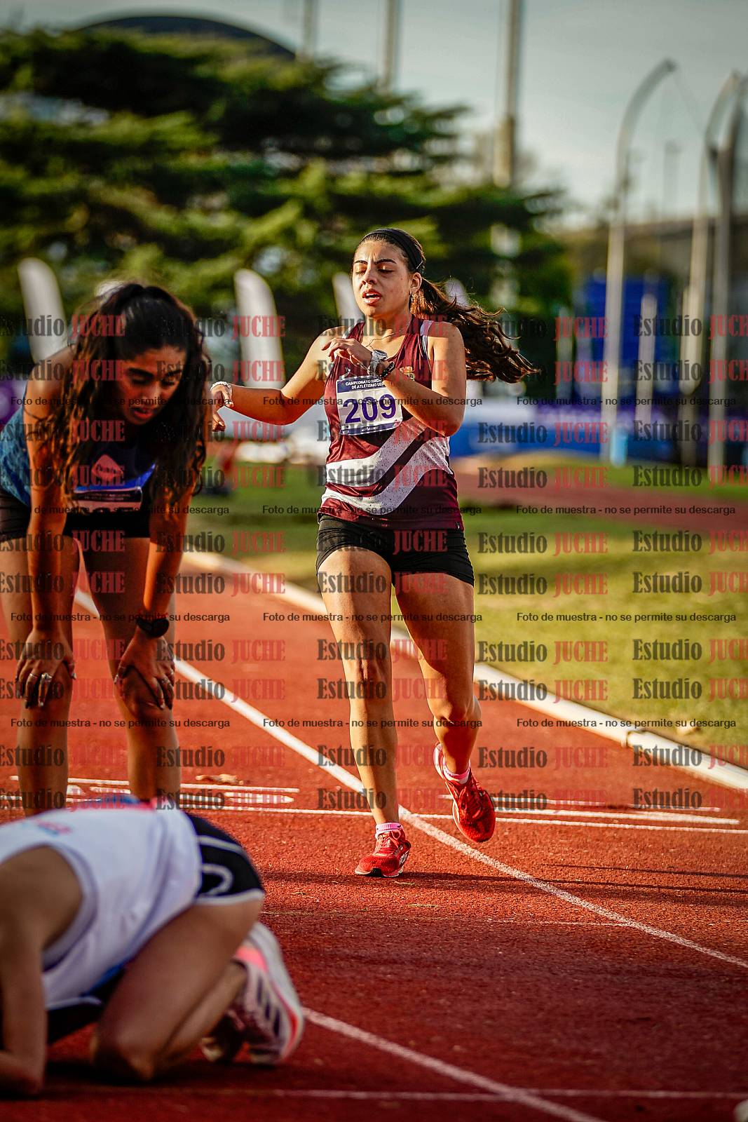 Fotos de los 5000 m de mujeres