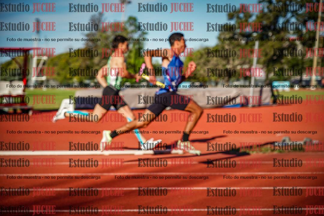 Fotos de las Postas 4x400 m de varones