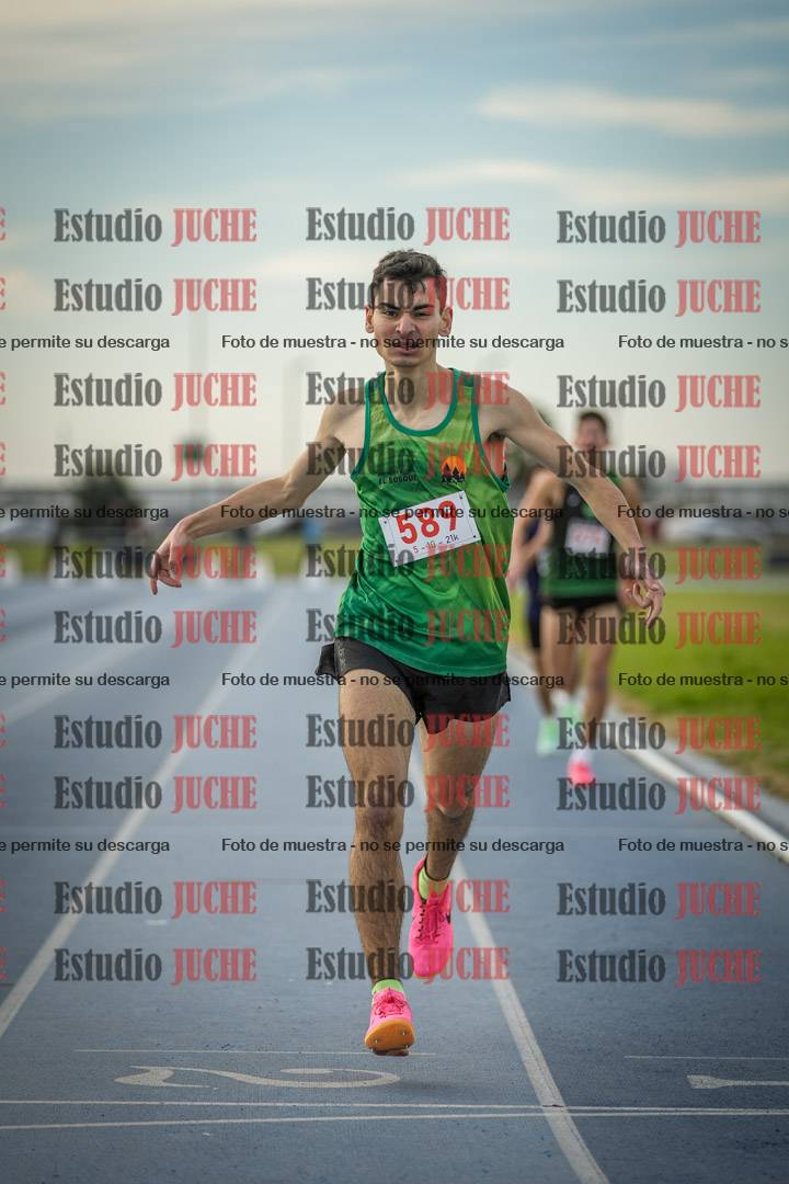 Fotos de los 1500 m llanos de varones