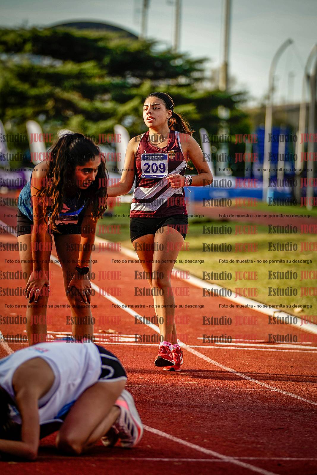 Fotos de los 5000 m de mujeres