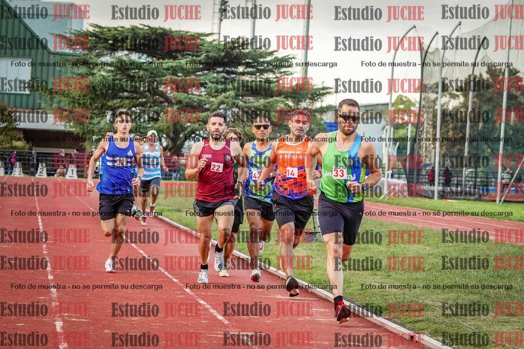Fotos de los 1500 m llanos de varones