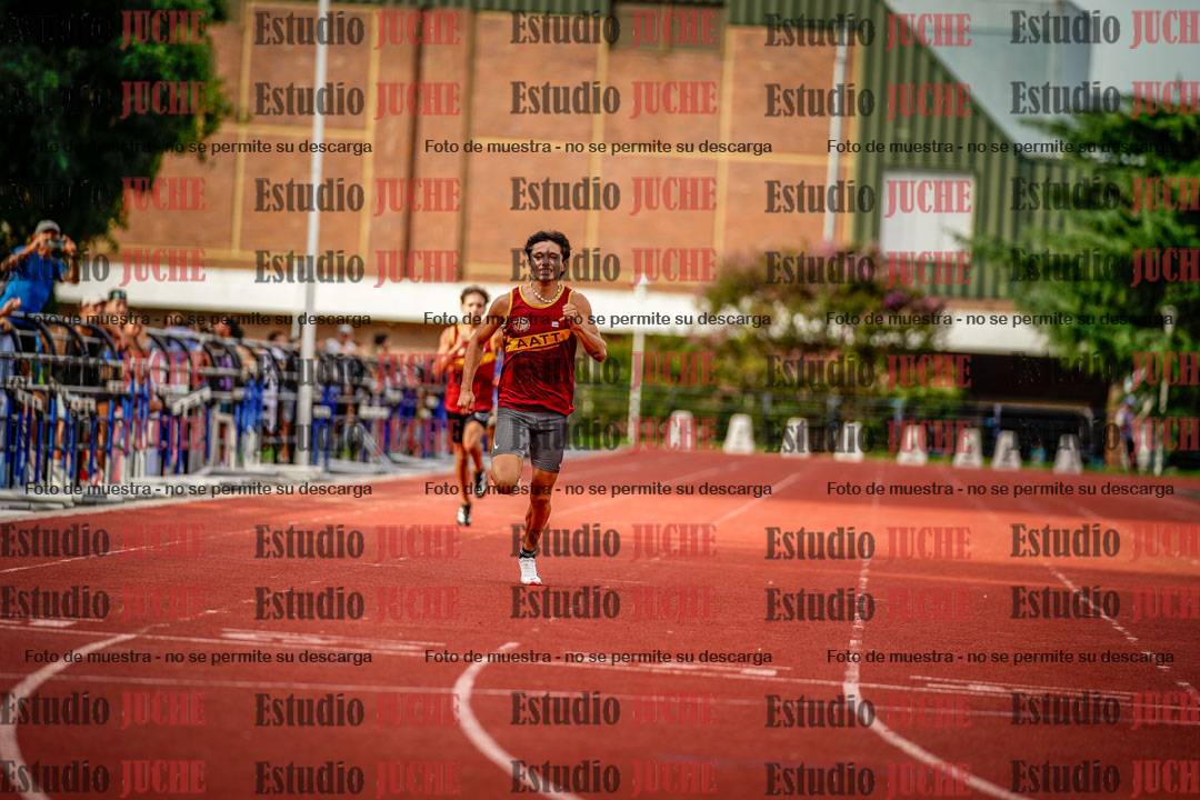 Fotos de los 400 m llanos de varones