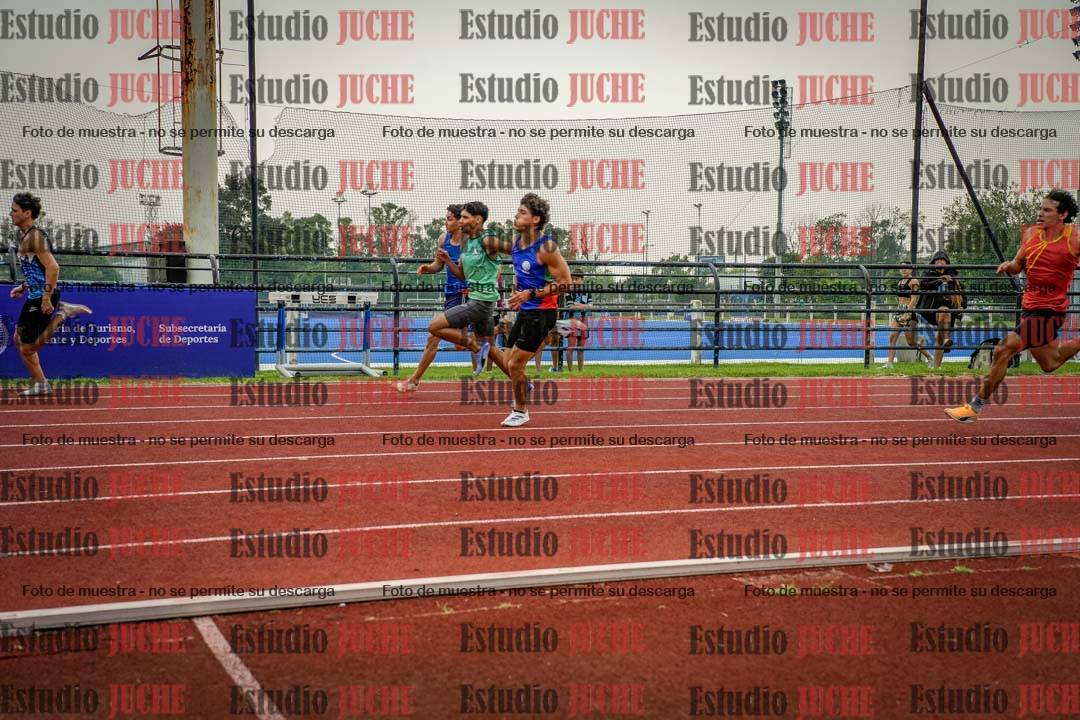Fotos de los 200 m de varones