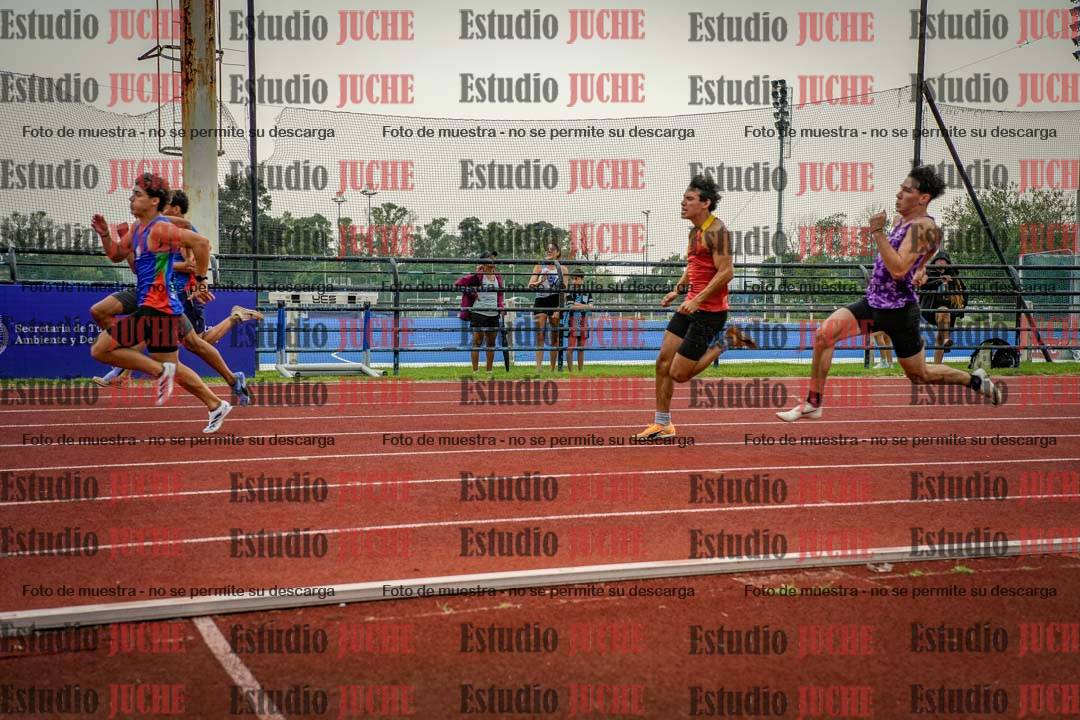 Fotos de los 200 m de varones