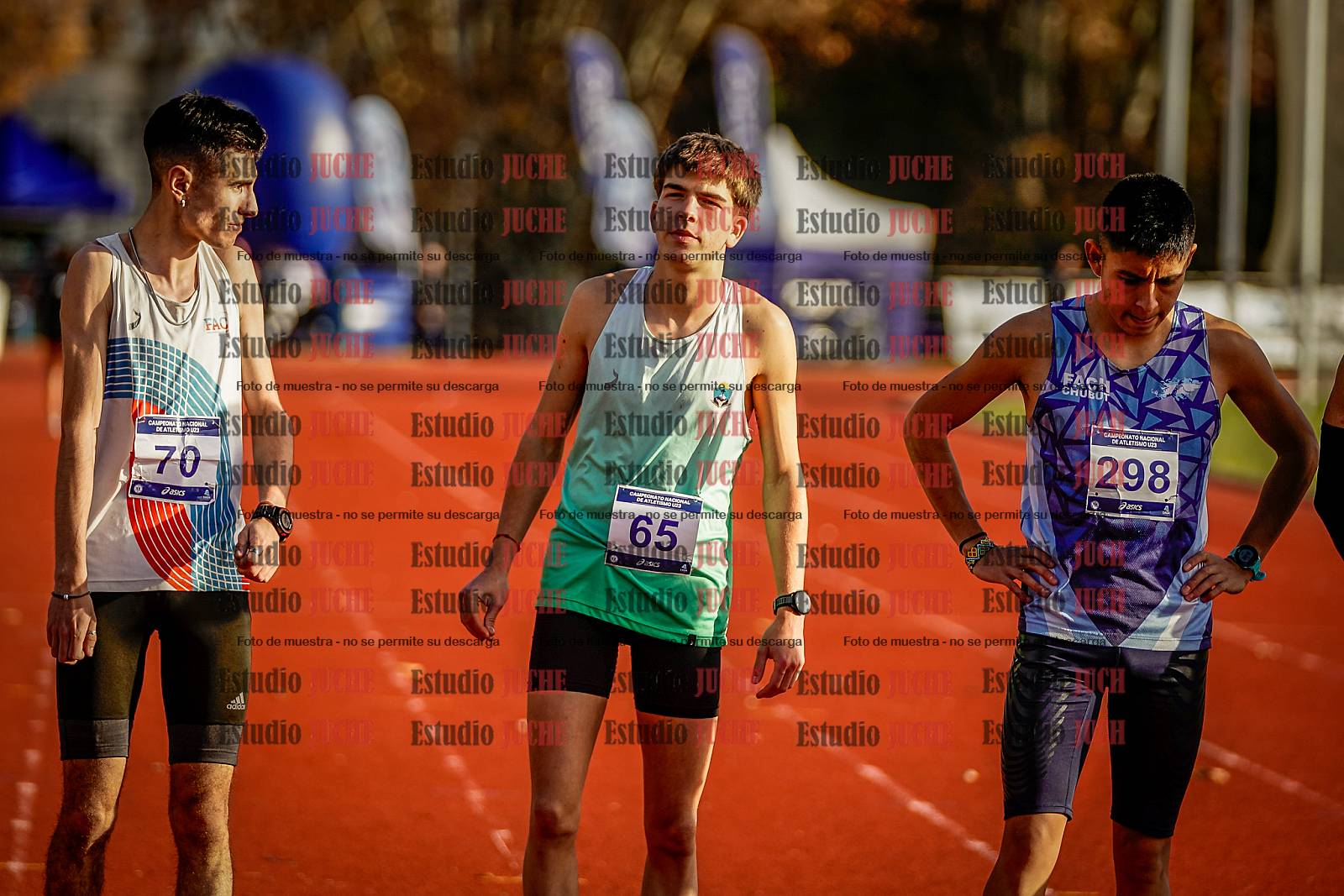 Fotos de los 5000 m de varones