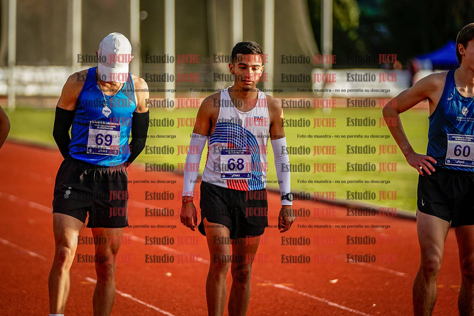 Fotos de los 5000 m de varones