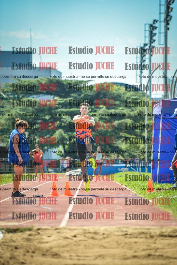 Fotos del salto triple de varones