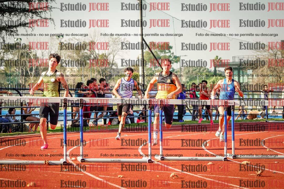 Fotos de los 400 m con vallas de varones