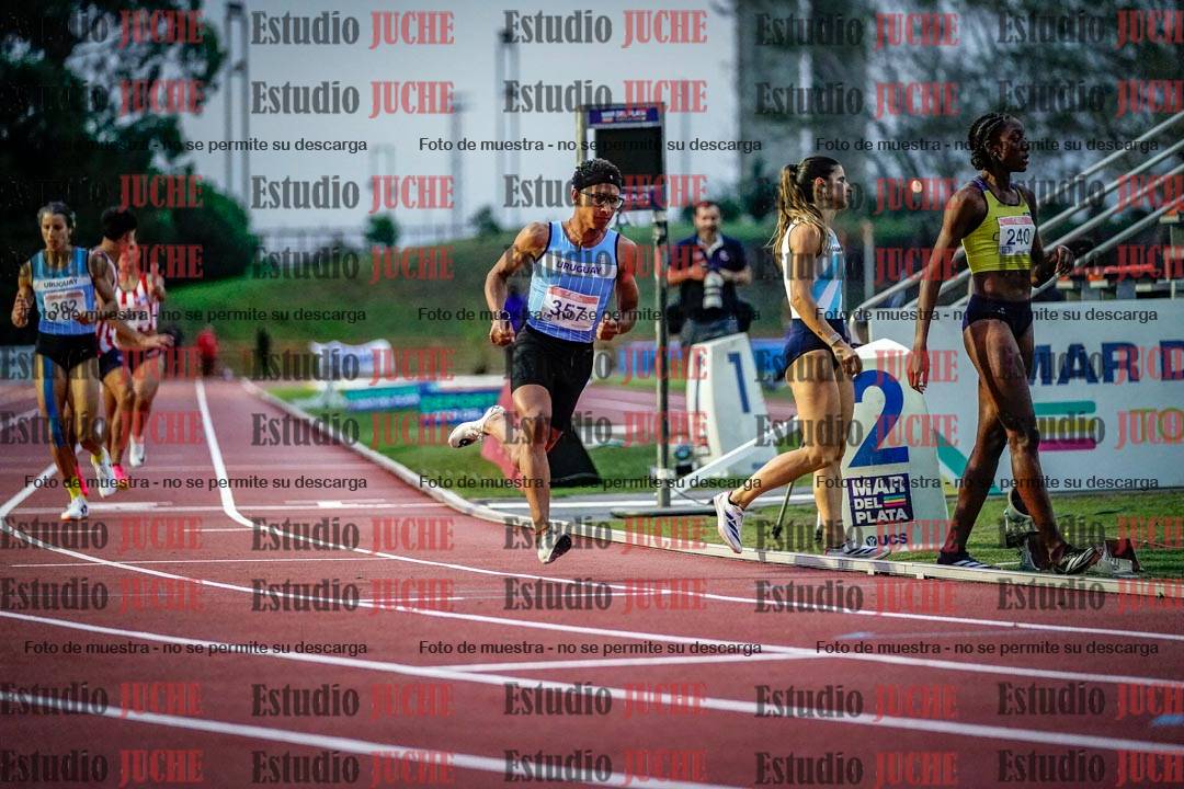 Fotos de los relevos 4x400 m mixtos