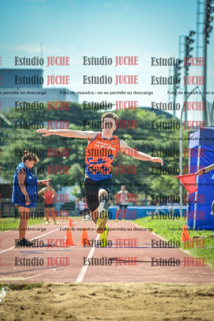 Fotos del salto triple de varones