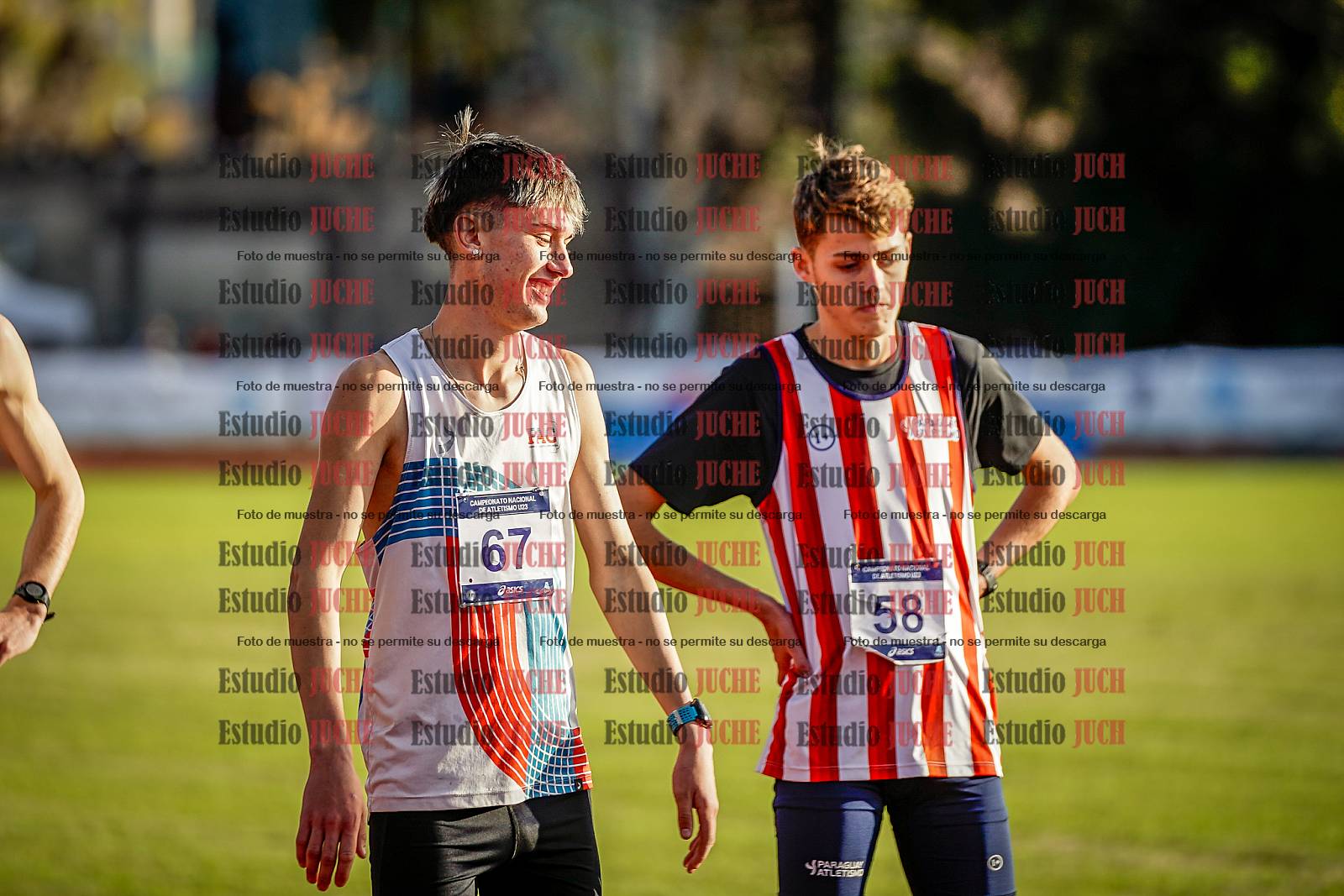 Fotos de los 5000 m de varones