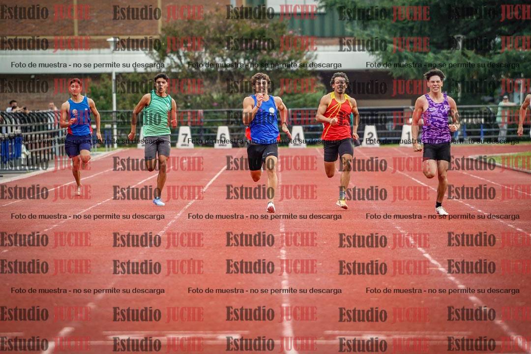 Fotos de los 200 m de varones