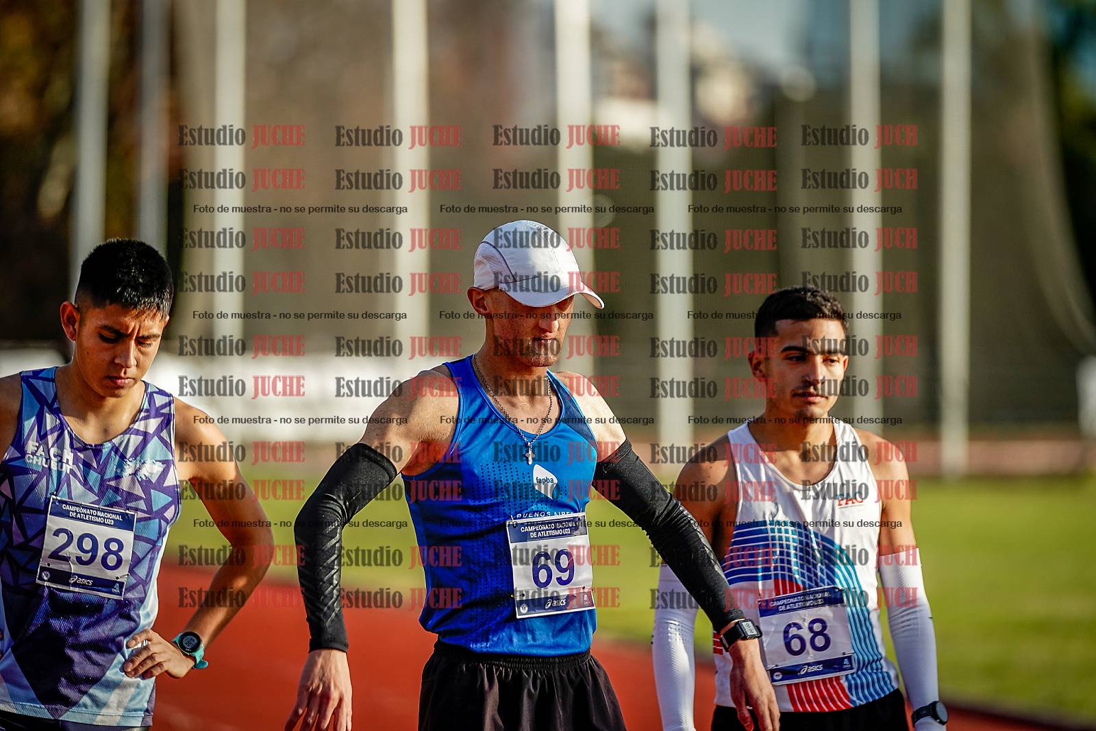 Fotos de los 5000 m de varones