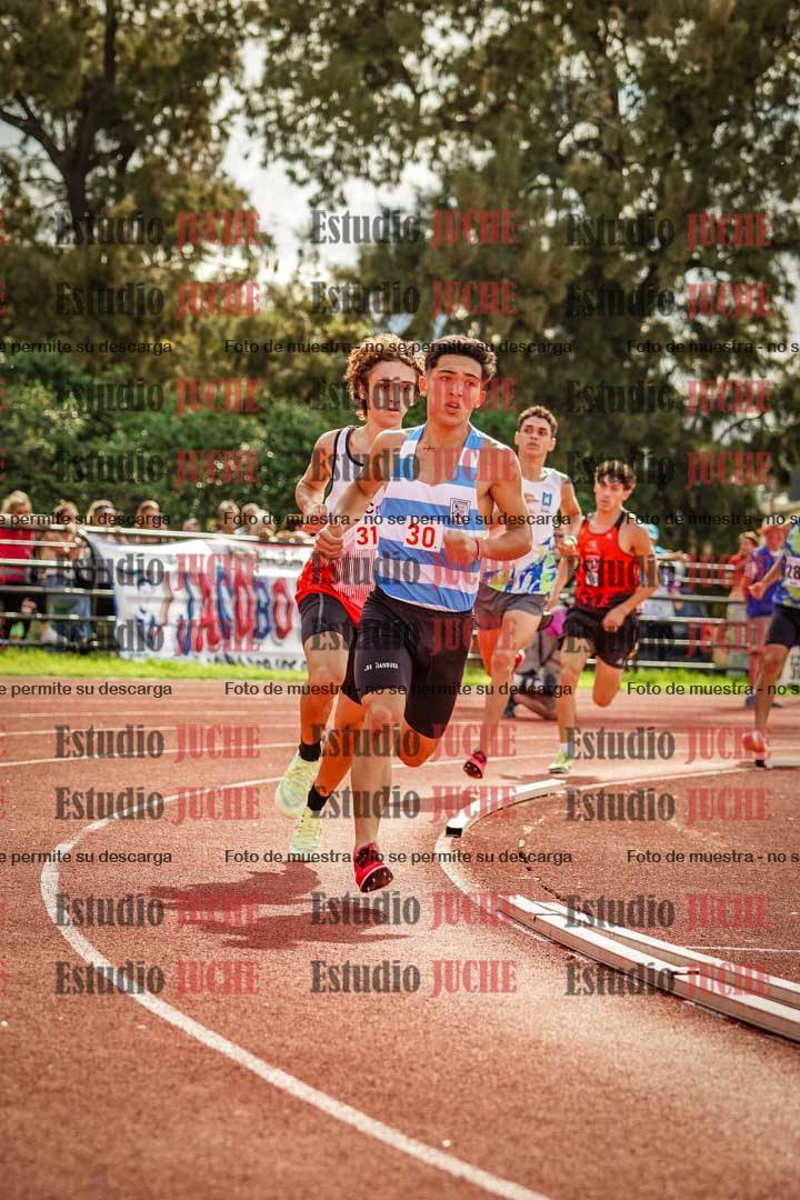Fotos de los 800 m llanos de varones