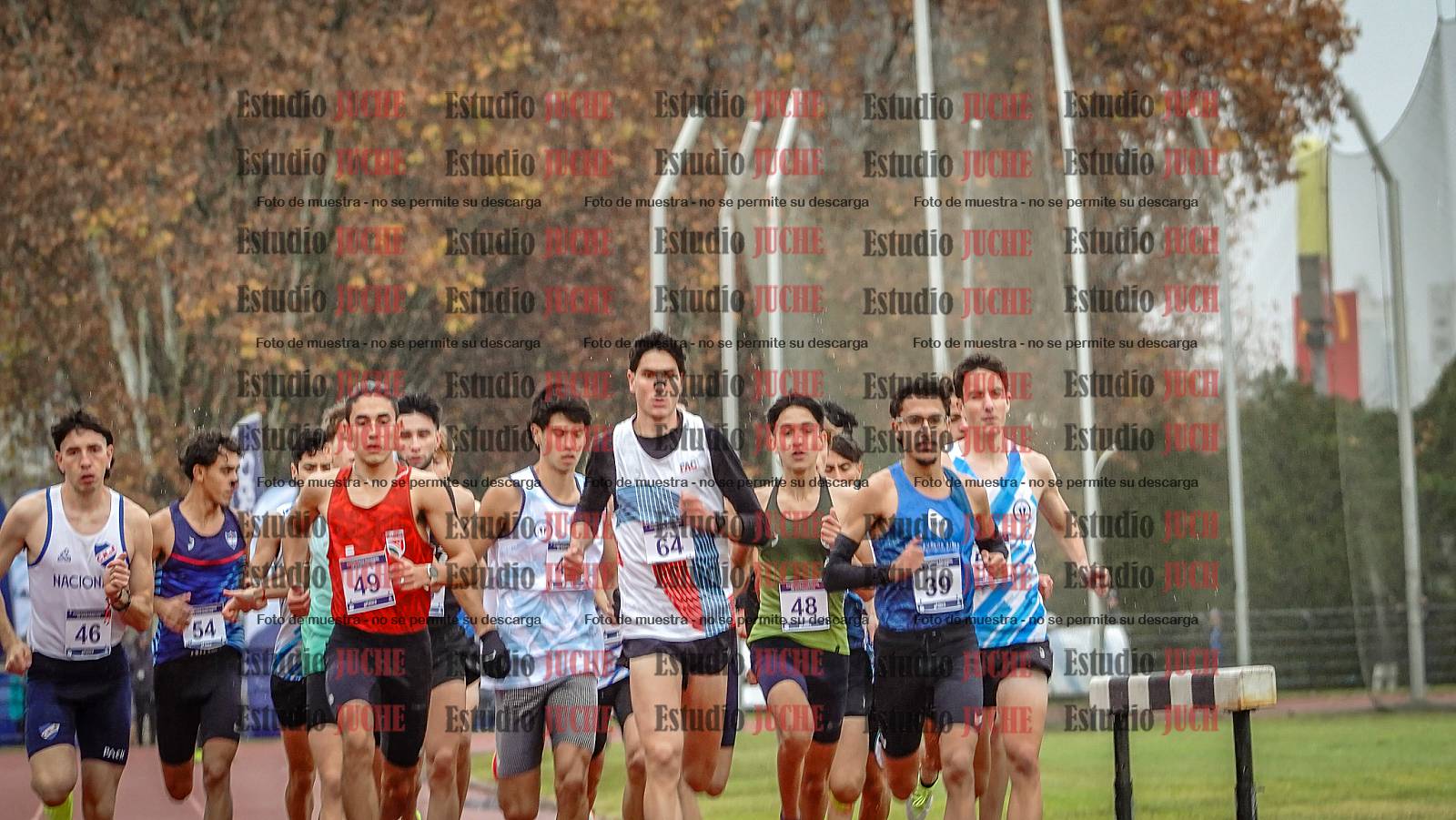 Fotos de los 1500 m llanos de varones