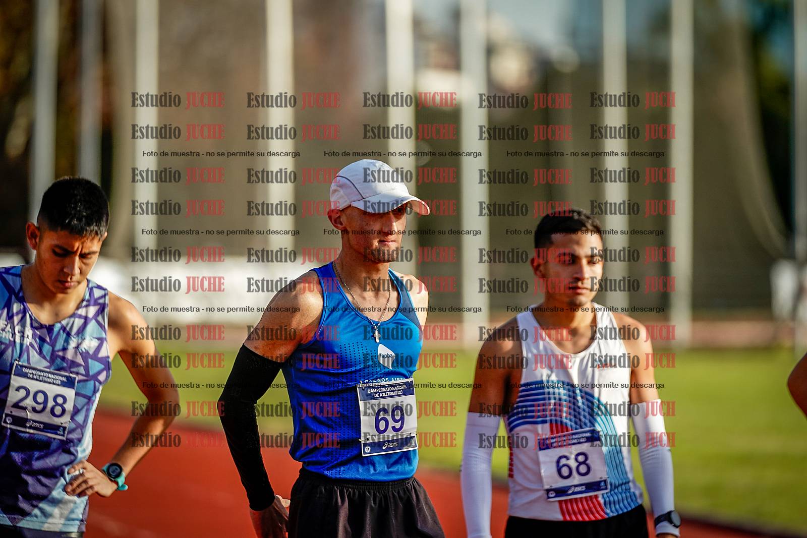 Fotos de los 5000 m de varones